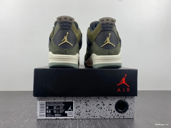 Retro Jordan Medium   SE 4 Craft Olive FB9927-200   0330